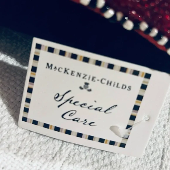 NWT Mackenzie Childs Pillow OS - Picture 7 of 7